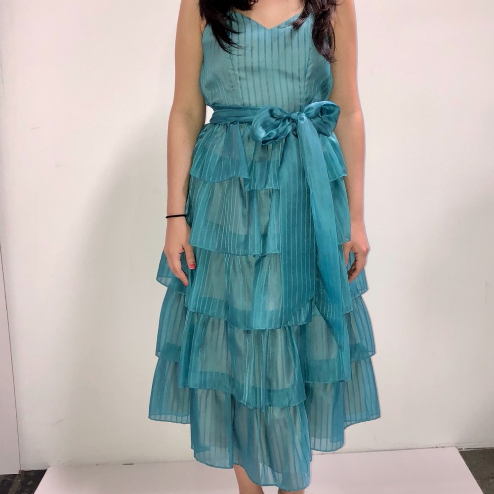 red summer dress short Women's Dresses Mac Duggal - Embellished With an invisible back occasion:Elevated Day Color:denim